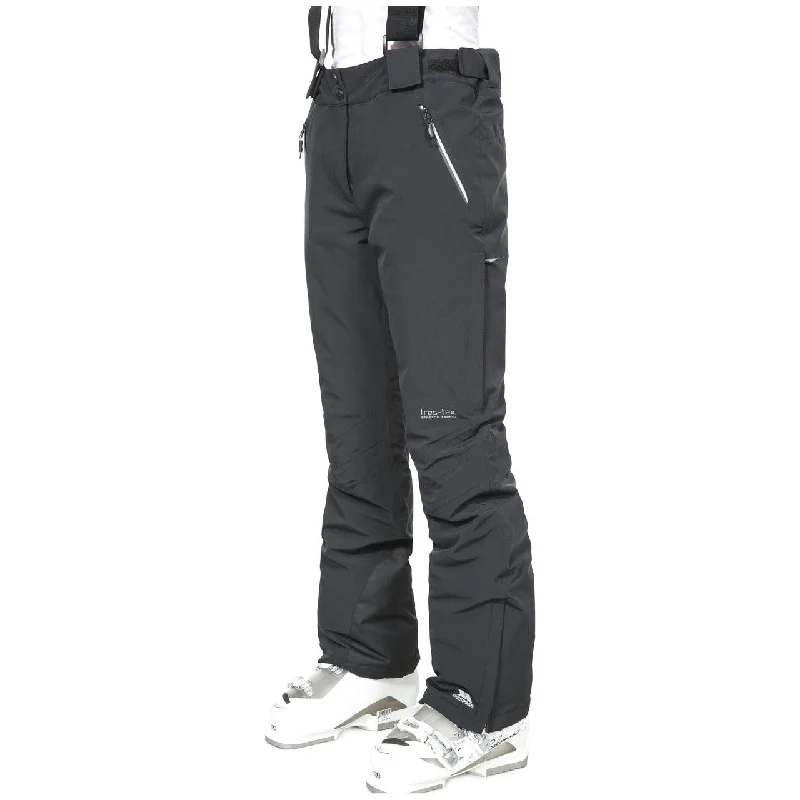 Galaya - Women's Ski Trousers - Black Trousers Cargo Utility