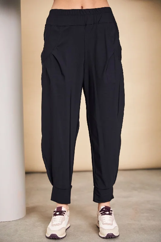 Naya 101 Black Cuff Trouser Trousers Timeless Classic