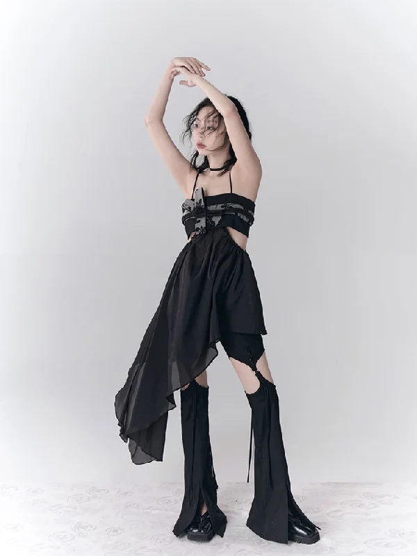 Chinese style slit trousers【s0000001787】 Trousers Occasion Special