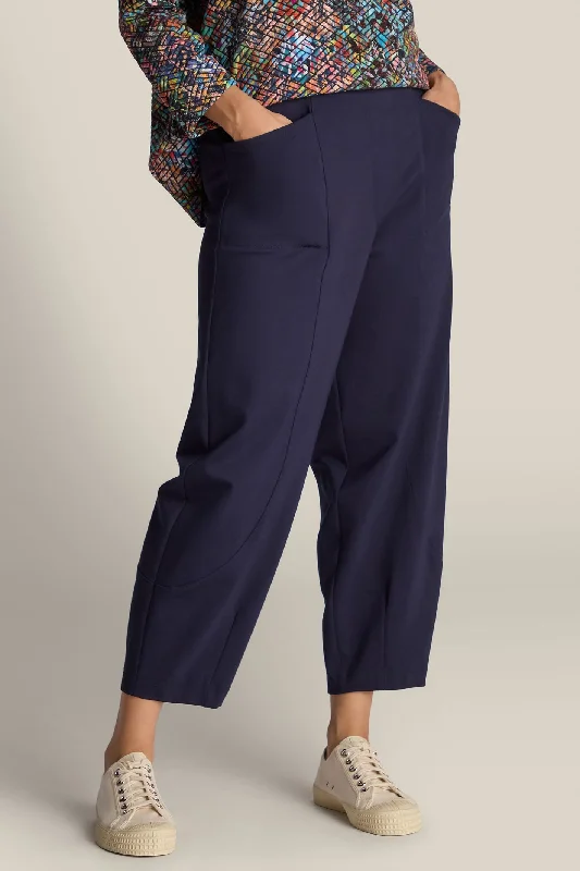 Sahara SPP20251-P Midnight Navy Ponte Bubble Trousers Trousers Hiking Durable