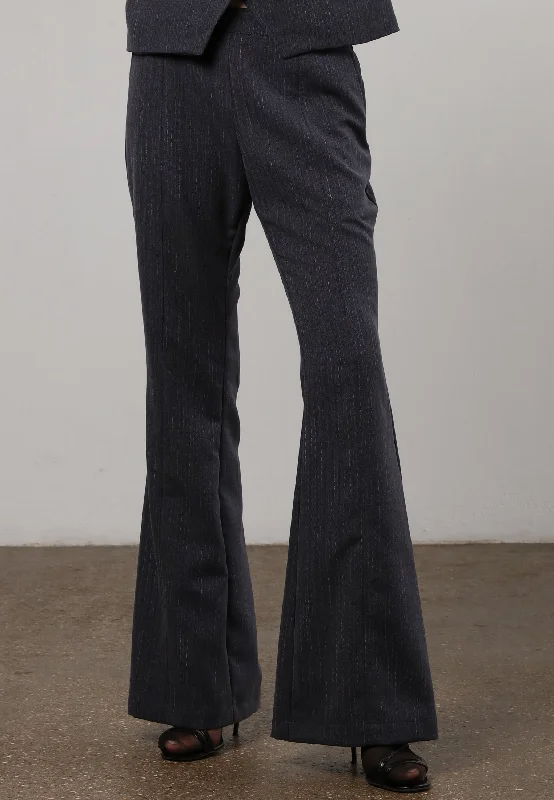 SHARP TROUSERS GREY Skinny Trousers Denim Stretchy