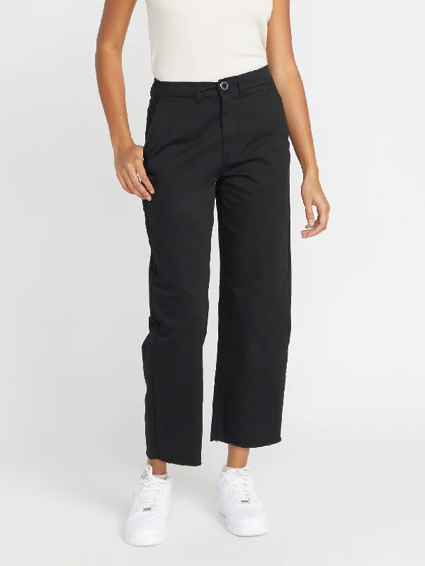 Thisthatthem Skate Trousers - BLACK Trousers Running Lightweight