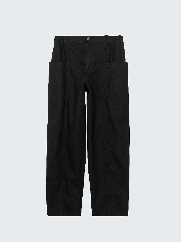 Women's Croft Workwear Balloon Trouser Trousers Velvet Soft